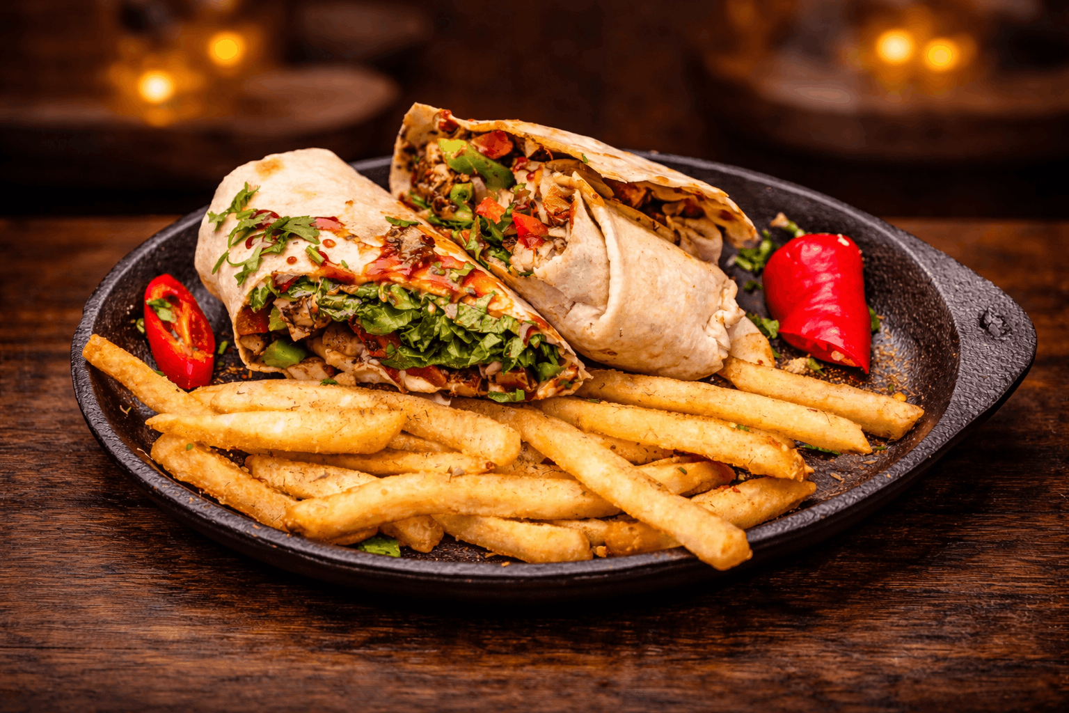 BBQ Chicken Wrap